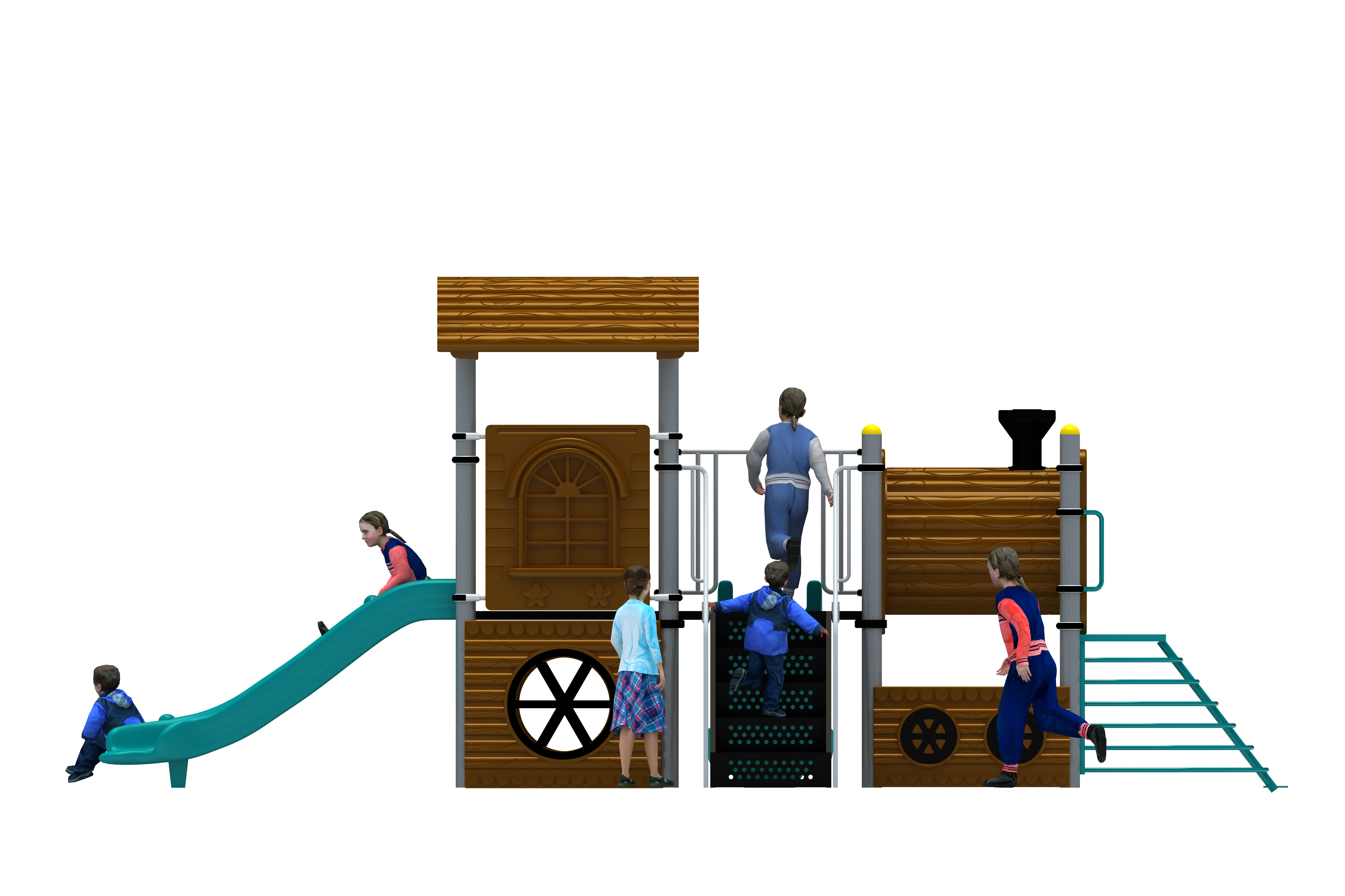 Tren Temalı Oyun Grubu D-400 görseli